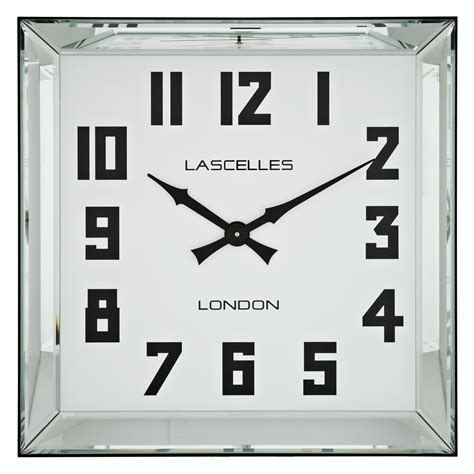 Glass Wall Clock