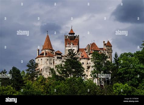 Castillo Medieval Bran Rumania Transilvania Conocido Como El
