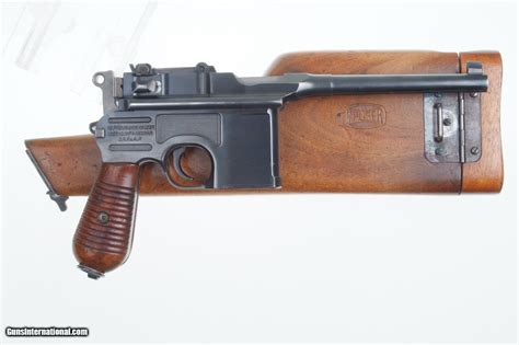 Mauser C96 Late 1930 Commercial Stock 763mm A 1333