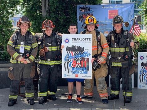 Nc Firefighters Climb Skyscraper To Remember 911 Fallen American