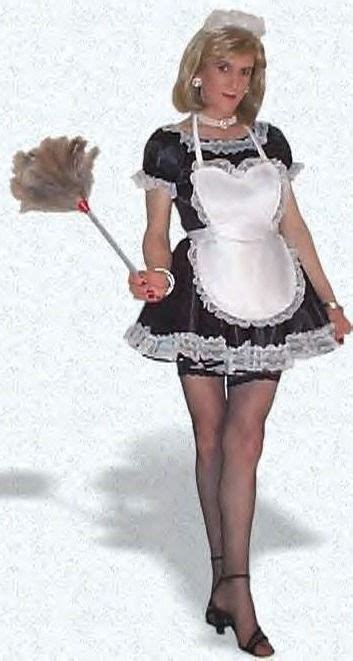 Sissy Dress Maid Dress Feminized Husband Brolita Uniformed Services