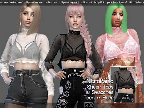 The Sims 4 Clothes Mod Pack Eidax