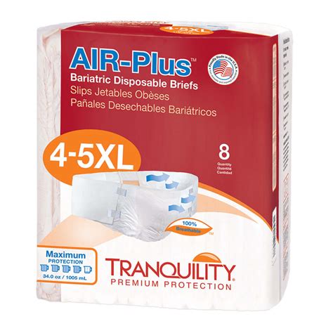 Tranquility Air Plus Adult Diapers 4xl