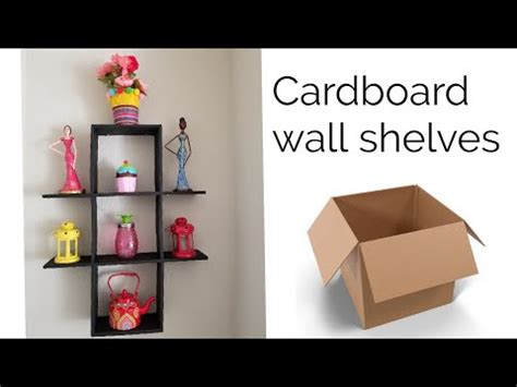 The idea of cardboard comes into play in this guide and it's quite successful. DIY Cardboard Shelves | best out of waste idea - YouTube
