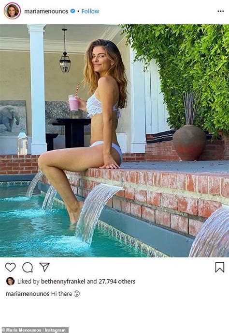 Maria Menounos 41 Shares Lace Bikini Photo On Instagram News Flash