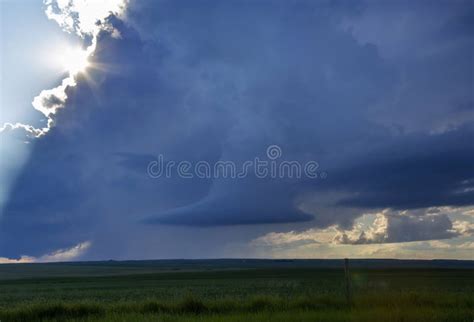 Prairie Storm Clouds Stock Image Image Of Prairies 269773165