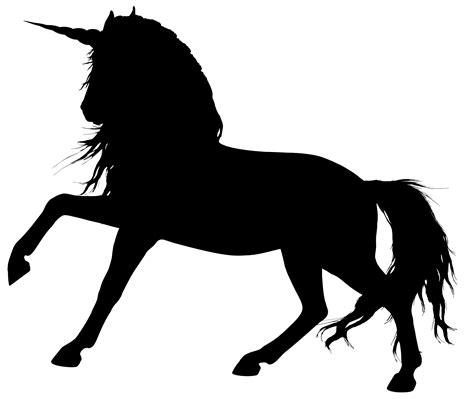 Silhouette Unicorn At Getdrawings Free Download