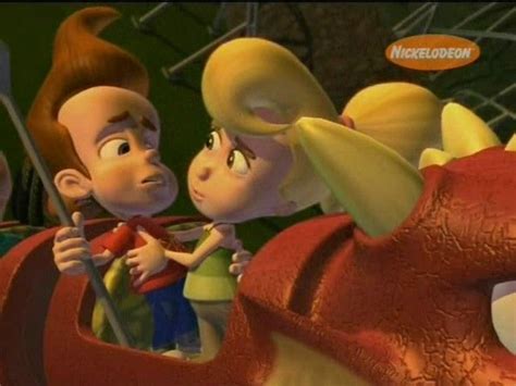 Jimmy And Cindy Jimmy Neutron Classic Cartoons Nickelodeon
