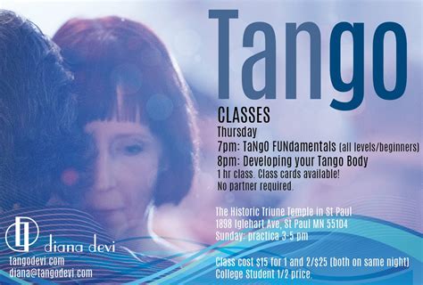 Announce Messages Tsom Announce Tango Fundamental And Developing Your Tango Body Thursday