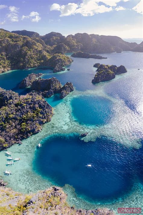 Twin Lagoon Coron Palawan Philippines Royalty Free Image