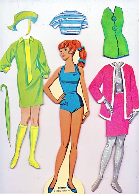 If you're a student, you can save 50% off their annual membership fee and you also get your first six months free! Mod Barbie Paper Doll, Clothes, Box by Whitman Vintage ...