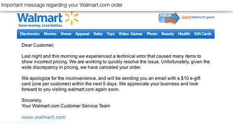 Maybe you would like to learn more about one of these? Walmart.com Price Glitch - Walmart offers $10 e-gift | Egift card, Health gifts, Gift card