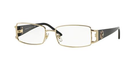 Versace Ve1163m Eyeglass Frames 1252 52 Pale Gold Frame Ve1163m 1252 52 Versace Eyeglasses