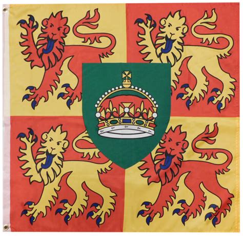 Uk Prince Of Wales Royal Banner 100d Woven Poly Nylon 3x3 3x3 Flag