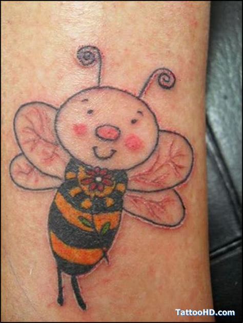 Butterfly Bee Tattoo Bee Tattoo Tattoos Bee