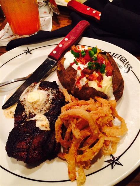 And they have kids menu, lunch & early dinner menu, family packs, varying from appetizers to soup & salads, sandwiches, steaks, seafood, favorites, desserts, beverages, beer, red wine and white wine. Houston, TX saltgrass steak house | Find saltgrass steak ...