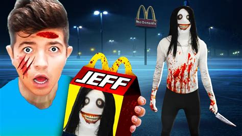 6 Youtubers Who Ordered Jeff The Killer Exe Happy Meal At 3am Preston Lankybox Prestonplayz