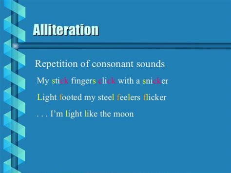How Does Consonance Effect A Poem Differbetween
