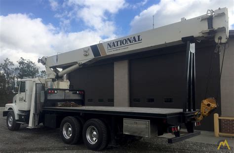 National Series 1100 1195 Boom Truck Crane On Volvo Chassis For Sale