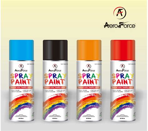 All Purpose Drying Fast Acrylic Aerosol Wholesale Colorful High Heat