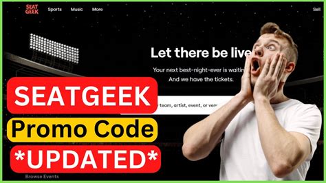 Seat Geeks Promo Code 2023 For Cheap Tickets ⚡ How To Use Seat Geeks