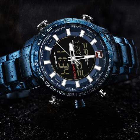 Αγορά Άνδρες S ρολόγια Naviforce New Luxury Mens Chrono Sport