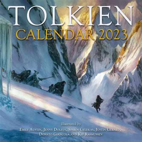 Tolkien Calendar 2023 Tolkien Jrr Bij Kantoorboekhandel Laan