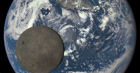 Moon Photobombs Earth In Photo Taken From Nasa Satellite 1 Million