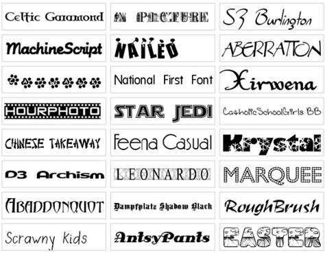 12 Unique Fonts For Logos Images Creative Fonts For Logo Design