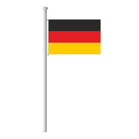 Die flagge der bundesrepublik deutschland oder bundesflagge ist eine trikolore aus drei gleichgroßen horizontalen balken in schwarz, rot und gold. Deutschland Flagge schwarz-rot-gold, Querformat, genäht ...