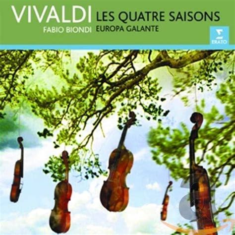 Vivaldi Les Quatre Saisons Antonio Vivaldi Europa Galante Amazon