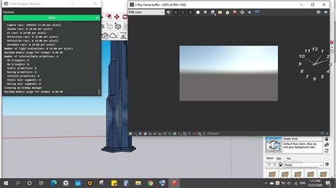 please help my model is not showing up in vray render result only the hot sex picture