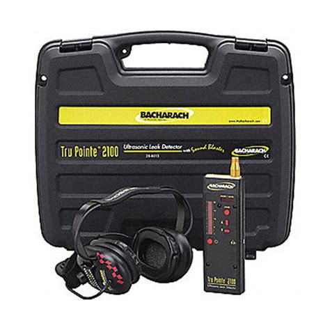 Adjustable sensitivity helps pinpoint leak source. Ultrasonic Leak Detector Tru Pointe 2100 | Geneq