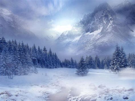 🔥 46 Winter Mountain Scenes Wallpaper Wallpapersafari