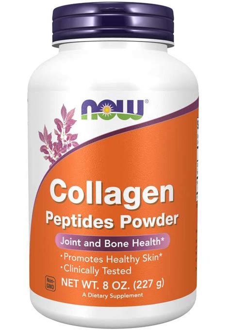NOW Collagen Peptides Powder - Supplement First