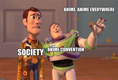 Normal Society Goes To An Anime Convention Imgflip