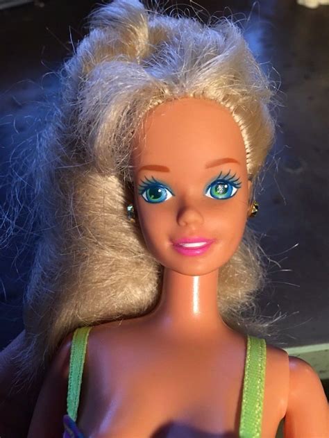 Vintage Barbie Doll Mattel Blonde Hair Blue Eyes In Dolls Bears Sexiezpix Web Porn