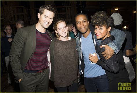 Emma Watson Catches A Showing Of Broadway S Hit Show Hamilton Photo