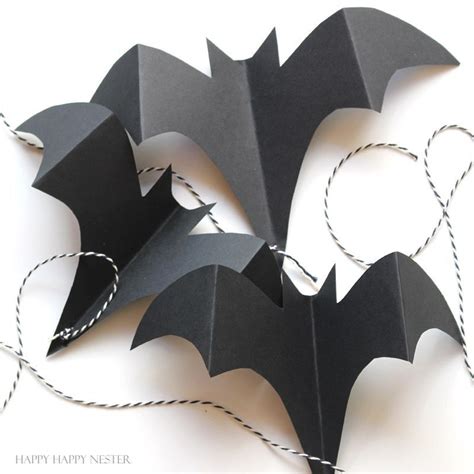15 Halloween Bats Decorations Halloween Paper Crafts Halloween Paper