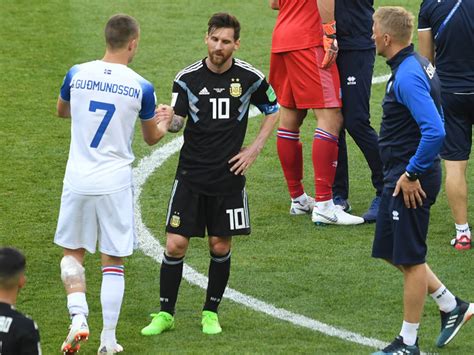 highlights argentina vs iceland fifa world cup 2018 messi misses penalty as iceland hold