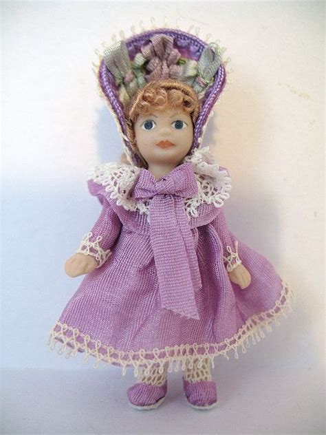 Miniature Shabby Chic Dolls Doll By Artisan By Towerhousedolls Miss