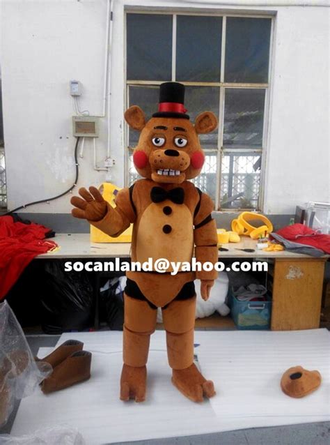 Fnaf Freddy Fazbear Kostuumsfnaf Freddy Door Cartoonmascotcostume