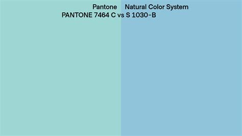 Pantone 7464 C Vs Natural Color System S 1030 B Side By Side Comparison