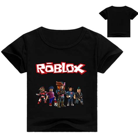 Buy Roblox Red Rose Casual Short Sleeve T Shirt Kids