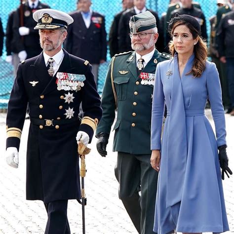 Danish Crown Prince Couple Takes Part In A Respect Ceremony Held In