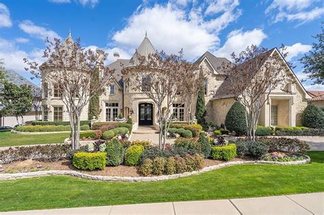 8000 Square Foot French Style Stone And Brick Mansion In Frisco Tx