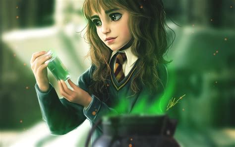 Hermione Granger Anime Wallpapers Wallpaper Cave