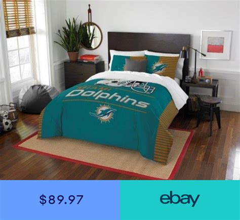 Do you assume dolphin comforter set appears to be like great? Miami Dolphins - 3 Pc FULL QUEEN SIZE Printed Comforter ...