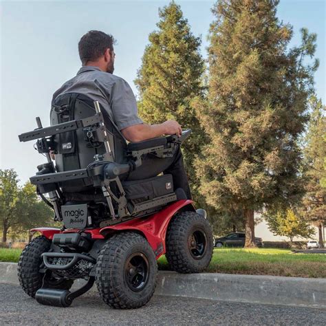 Magic Mobility Extreme X8 4x4 All Terrain Power Wheelchair Sunrise