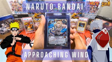 Discontinued Naruto Cards Approaching Wind Naruto Bandai Ccg